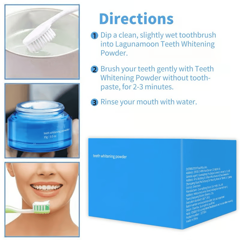 Teeth Whitening Powder | Whitening and Stain Removal