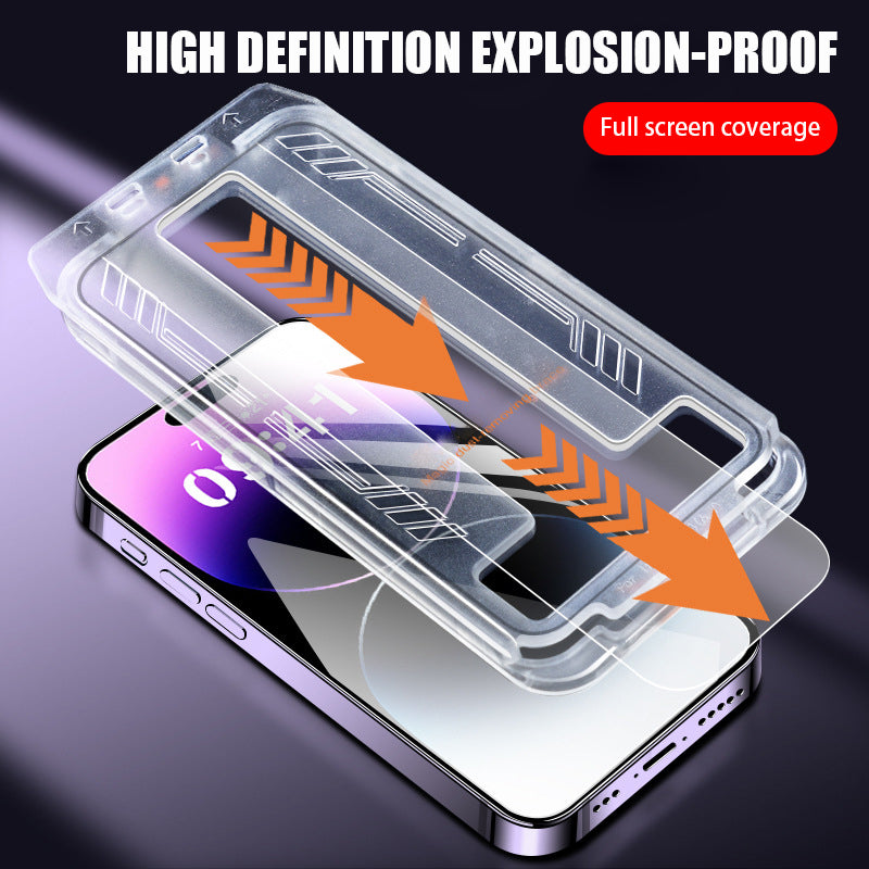 🎄New Year's Special 2025⛄🔔For Galaxy S25/S24/S23 Ultra and Note20 Ultra Series and For iPhone 16/15/14 Series Privacy Glass Screen Protector, Auto Dust-Elimination Installation, Bubble Free