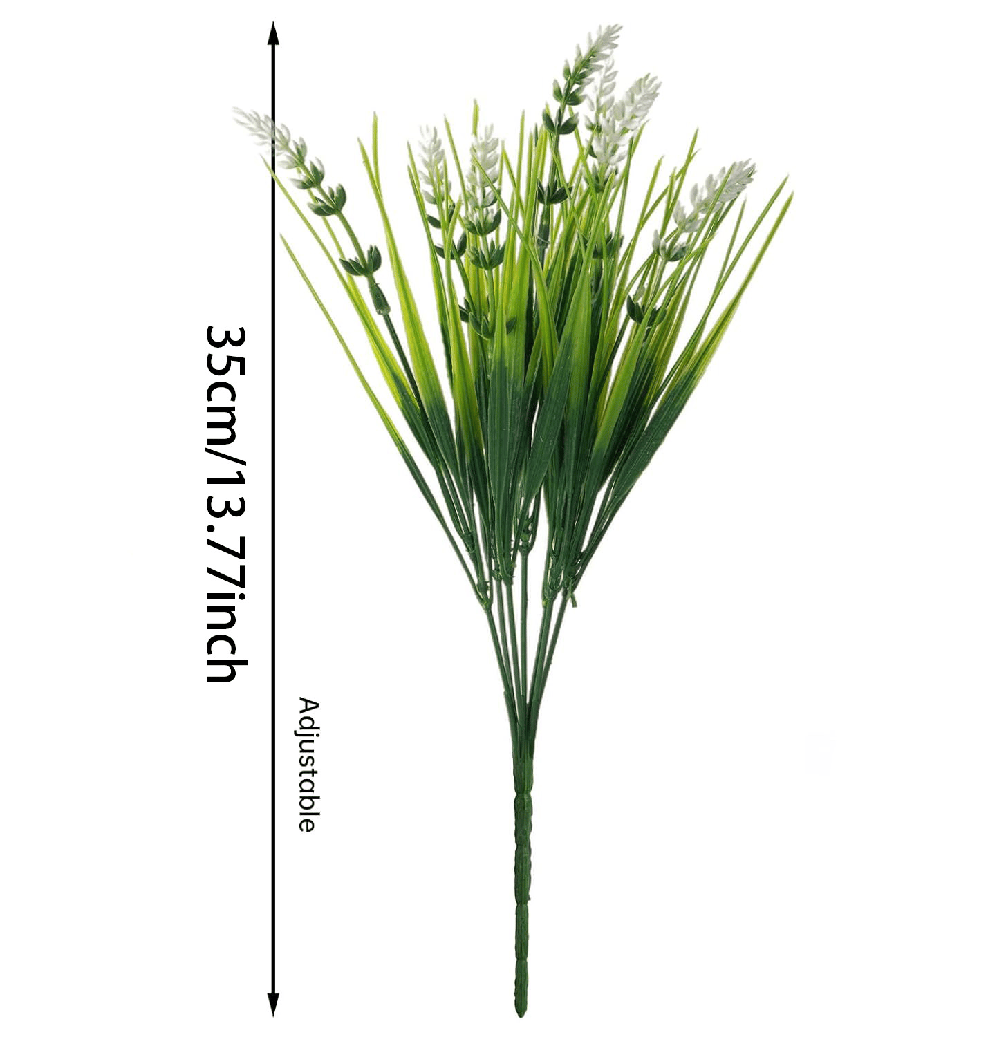 49% OFF🔥Lavender Artificial Flowers,UV Resistant Outdoor Fake Plants(1 Bundle length 13.8inches)