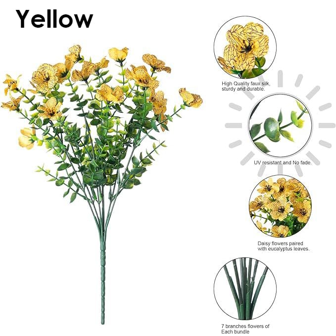 🌸Mother's Day Hot Sale 49% OFF💐 UV Resistant Colorful Artificial Flower