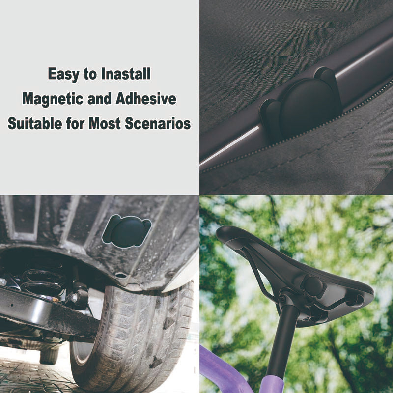GPS Tracker for Car,Mini Trackers Device with Weatherproof Magnetic Case-No Monthly Fee-Best Hidden GPS Trackers,Anti-lost Device,Works with Apple Find My (iOS Only)