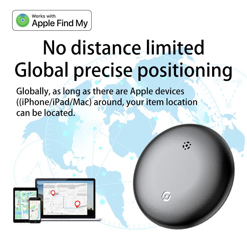 GPS Tracker for Car,Mini Trackers Device with Weatherproof Magnetic Case-No Monthly Fee-Best Hidden GPS Trackers,Anti-lost Device,Works with Apple Find My (iOS Only)