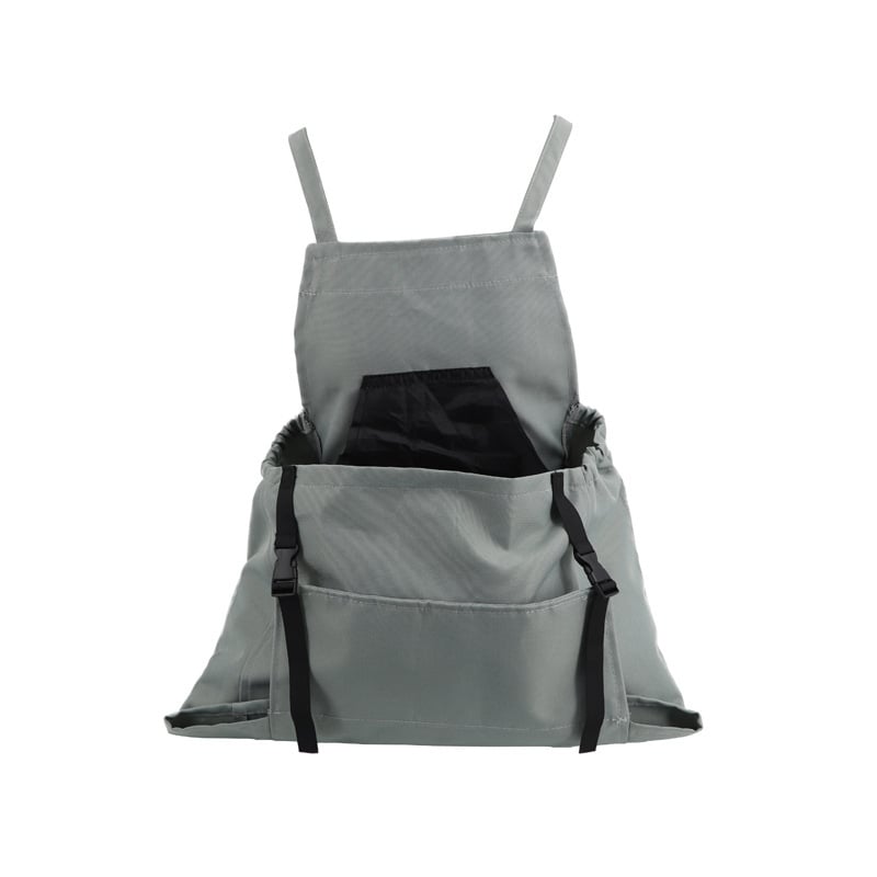 Cross Back Gardening Apron With Deep Kangaroo Release Pockets
