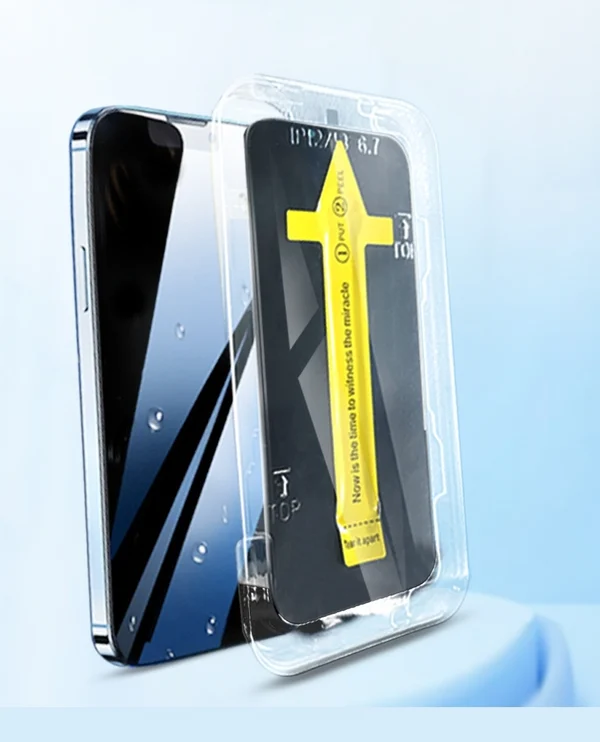 🎄New Year's Special 2025⛄🔔For Galaxy S25/S24/S23 Ultra and Note20 Ultra Series and For iPhone 16/15/14 Series Privacy Glass Screen Protector, Auto Dust-Elimination Installation, Bubble Free