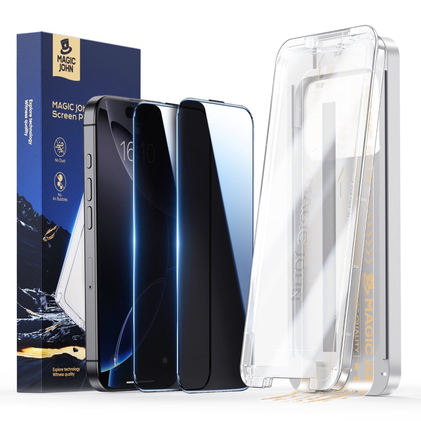 🎄New Year's Special 2025⛄🔔For Galaxy S25/S24/S23 Ultra and Note20 Ultra Series and For iPhone 16/15/14 Series Privacy Glass Screen Protector, Auto Dust-Elimination Installation, Bubble Free