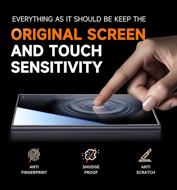 🎄New Year's Special 2025⛄🔔For Galaxy S25/S24/S23 Ultra and Note20 Ultra Series and For iPhone 16/15/14 Series Privacy Glass Screen Protector, Auto Dust-Elimination Installation, Bubble Free
