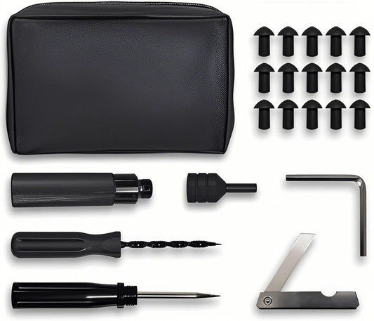 Tubeless Tire Pocket Plugger Repair Kit