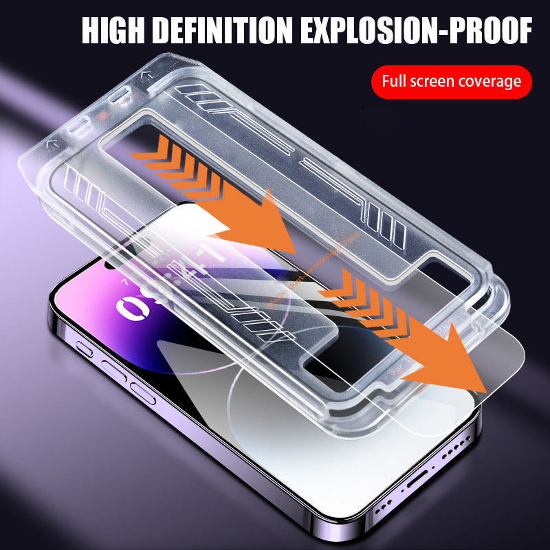 🎄New Year's Special 2025⛄🔔For Galaxy S25/S24/S23 Ultra and Note20 Ultra Series and For iPhone 16/15/14 Series Privacy Glass Screen Protector, Auto Dust-Elimination Installation, Bubble Free